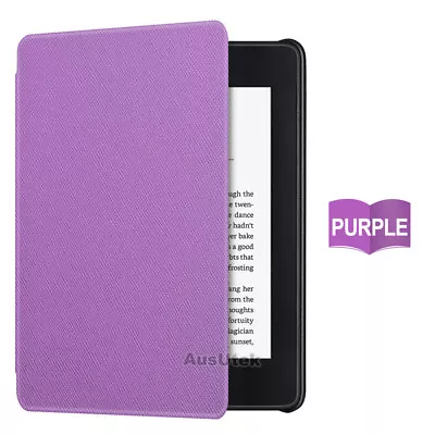 Flip Leather Folio Case Cover Magnetic For Amazon KINDLE Paperwhite 10th 2018 • $10.25