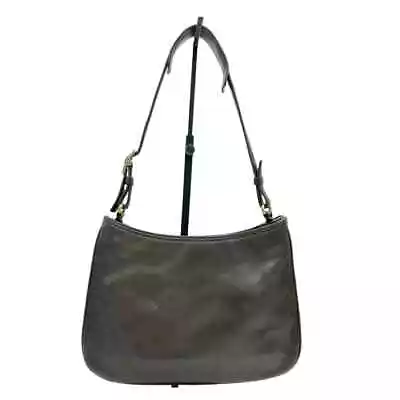 Vintage Coach Brown Leather Hobo Shoulder Bag • $75