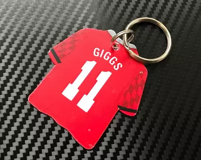 £2.89 • Buy Vintage Ryan Giggs Manchester United Football Kit Keyring