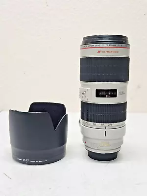 Canon EF 70-200mm 1:2.8 L IS II USM Zoom Lens W/ Canon ET-87 Lens Hood • $999.99