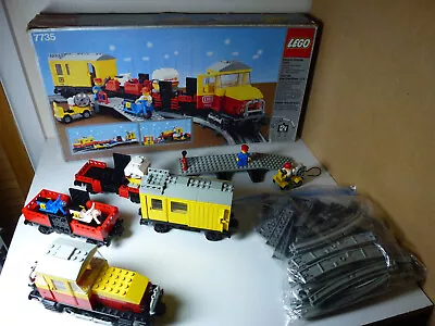 £299.99 • Buy LEGO 12v Trains Freight Train (7735) With Original Box. No Instructions.