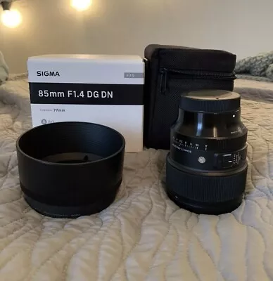 Sigma 85mm 1.4 Art DG DN Art Lens For Sony E Mount  • $799