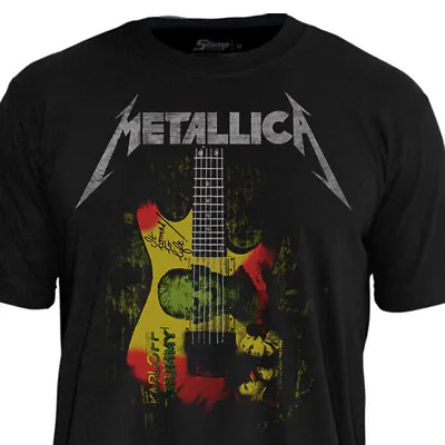 Official Licensed T-Shirt Metallica Kirk Mummy Guitar Stamp Rockwear • $40