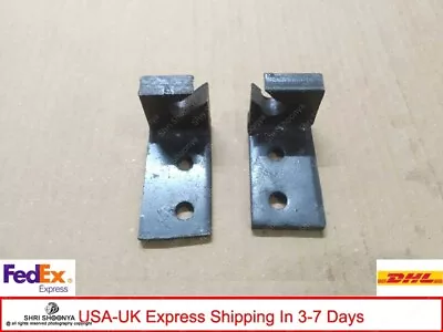 Pair Of Passenger Seat Pivot Brackets CJ2A CJ3A M38 M38A1 CJ5 Fits Willys Jeep • $35.99