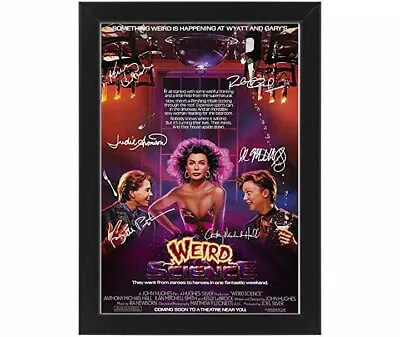 £11.99 • Buy Weird Science Movie Poster With Autographs Signed Film Print