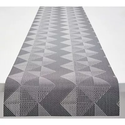 Chilewich Quilted Tuxedo Table Runner 14  X 72  NWT • $20