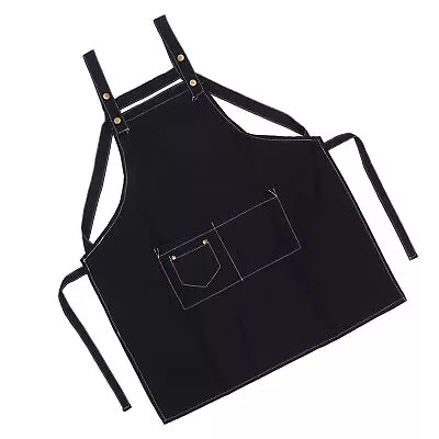 Nail Polish Apron Adjustable Nail Salon Kitchen Bib Aprons Cosmetic Manicure BOO • $14.47