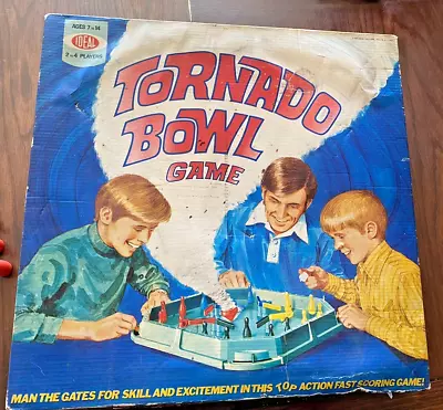 Ideal Tornado Bowl Spin Top Original Game 1971  Spinner Top Works • $24