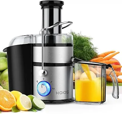 KOIOS Centrifugal Juicer Machine Cold Press Extractor Easy Clean Quiet Motor NEW • $88.19