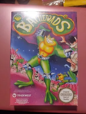 NES Sealed Nintendo Battletoads Pal B Tear In Seam Across Side See Description • $295