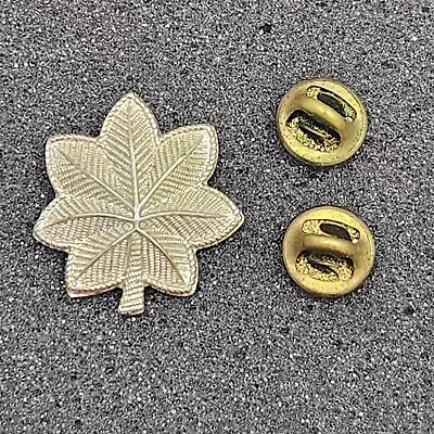 Vietnam Era Lieutenant Colonel Gold Oak Leaf Insignia Military Pin • $9