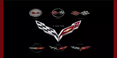 Quality FLOOR Graphic Decal 1953-2005 Corvette Garage Shop Floor Art Sign C5 C6  • $75.99