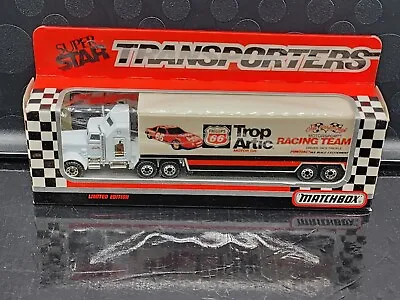 Cale Yarborough #66 Trop Artic 1/87 Matchbox Super Star Transporter 1990 • $12