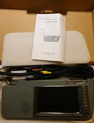 7  Car Sunvisor Screen Lcd Monitor DVD VCD TV SATNAV Sun Visor Left UK New Boxed • £50