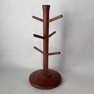 Hearth & Hand With Magnolia Wood Mug Tree Stand Holds 6 Cups 15  • $38