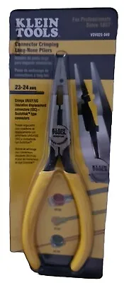 *BRAND NEW* - Klein Tools VDV026-049 Connector Crimping Long-Nose Pliers  • $28.49
