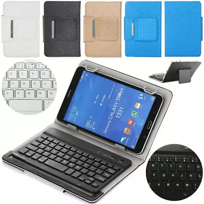 UK For Lenovo Tab M8 3rd Gen TB-8506F/X Tablet Keyboard Leather Stand Case Cover • £16.99