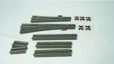 Marklin HO Scale Manual Switch 24711 24712 24071 Bumpers & Straight Track B34 • $55