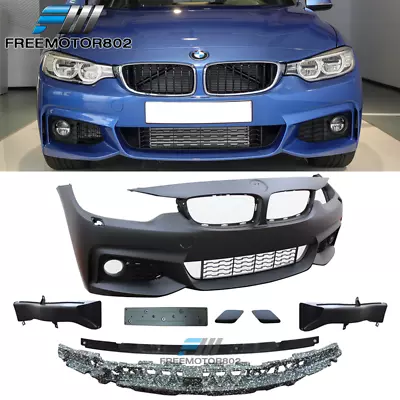 Fits 14-20 F32 F36 4 Series Coupe Convertible M-Tech M Sport Front Bumper Cover • $463.99