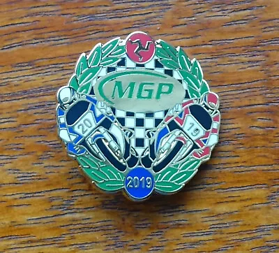 £5.99 • Buy 2019 Manx MGP TT Isle Of Man IOM Motorcycle Bike Racing Enamel Badge Pin Lapel