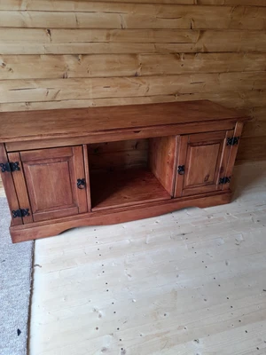 A Teak TV Cupboard / Cupboard. • £25