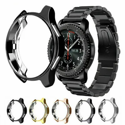 $12.99 • Buy For Samsung Galaxy Watch 41mm 42mm 45mm 46mm  Case Soft  Frame Bumper Cover 