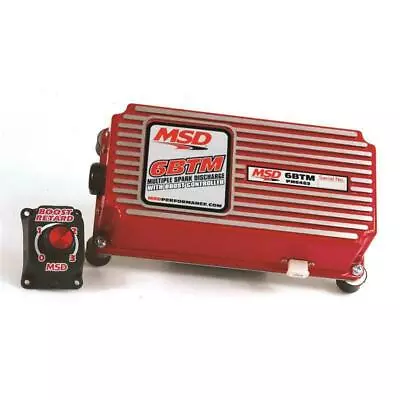 MSD 6462   6-BTM Boost Timing Master  Control Box 110 MJ W/ Rev Limiter • $704.95