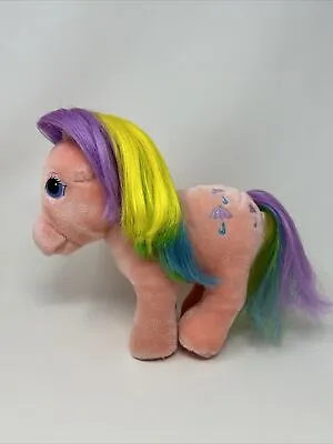 Vintage My Little Pony G1 Hasbro PARASOL SOFTIES Plush (closed Mouth) CLEAN! • $17