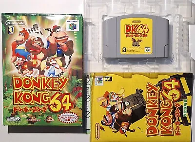 Donkey Kong 64 Nintendo 64 N64 NTSC-J US Seller Complete In Box CIB Japanese • $26.99