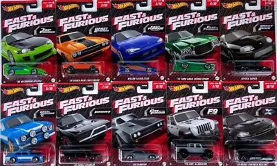Hot Wheels Fast And Furious 2023 Series 1 FULL SET OF 10 CARS HNR88 • £65