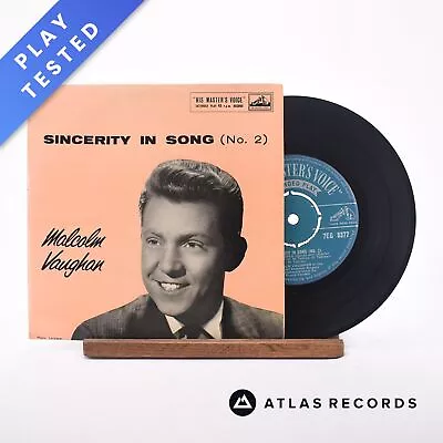 Malcolm Vaughan - Sincerity In Song (No. 2) - 7  EP Vinyl Record - EX/VG+ • £9