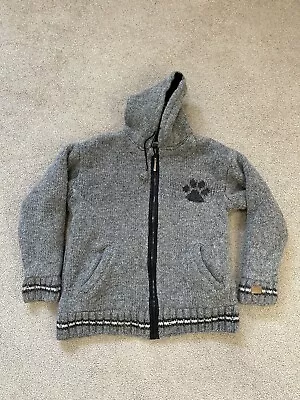 Kyber Outerwear Nepal Wool Lined Zip Hoodie Sweater XL • $34.31