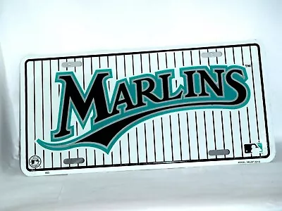 MLB FLORIDA MARLINS Aluminum License Plate 6 X12  Made In U.S.A -  • $9.99