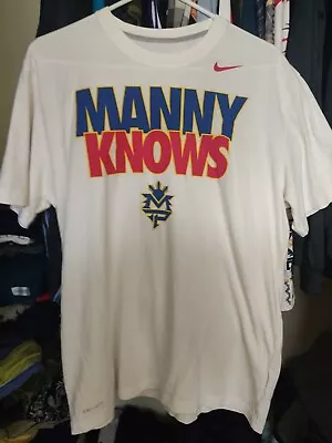 Nike Dri Fit Manny Knows Y2k Mp Pacquiao Philippines Color Scheme Shirt • $49.99