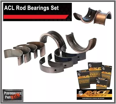 ACL Race +.25MM Rod Bearings Honda D16Z6 D16Y8 D16 D16A SOHC 1.6L Civic • $66.99