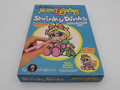 Muppet Babies Shrinky Dinks Activity Set Colorforms #1687 Sealed 1985 • $99.99