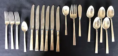 Oneida Community Silverplate Forever Flatware Forks Knives Spoons  18 Misc. Pcs • $29.83