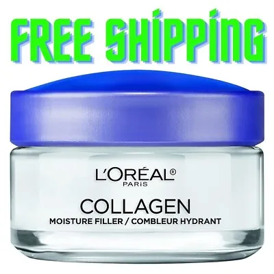 $12.81 • Buy L'Oreal Paris Collagen Moisture Filler Facial Treatment Day Night Cream 1.7 Oz**