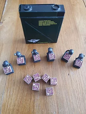 £50 • Buy Warhammer 40k Lasgun Mechanics Dice With Objective Markers