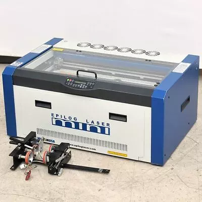 Epilog 8000 Mini 50 Watt Laser Engraver W/ 24  X 12  Honeycomb Bed Rotary 2015 • $5999.99