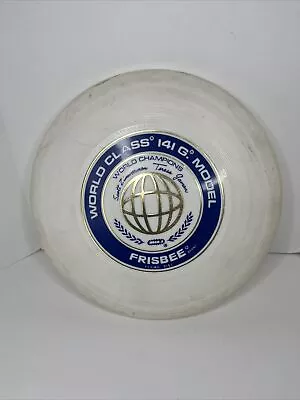 Vintage Wham-O World Class 141G Model 1980 Frisbee Flying Disc • $18.95