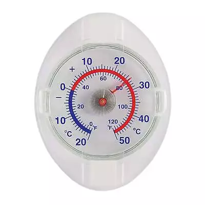 £5.99 • Buy Thermometer  Easy Read Screen & Color Coded Dial Monitors Outdoor Tempretures