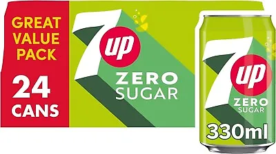 7up Free 330 Ml (Pack Of 24) • £9.99