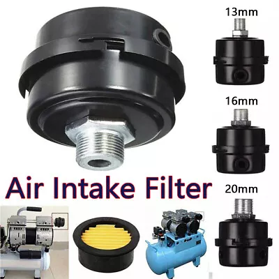 Air Compressor Spare Parts Metal Air Compressor Intake Filter Squelch Muffler • $12.99