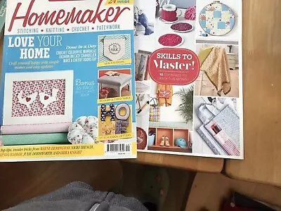 Homemaker Issue 40 Magazine 24 Projects And Booklet With 10 Projects To Master  • £5