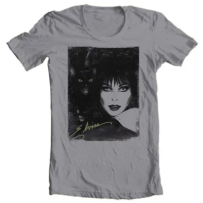 Elvira Mistress Of The Dark T-shirt Retro 1980's Funny Horror Cotton Tee EVA124 • $19.99
