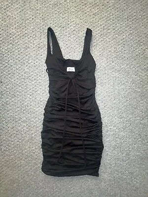 Black Oh Polly Cut Out Mini Dress Size 6. Immaculate Condition  • £12