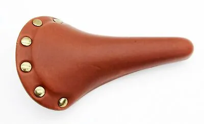 Velo Retro Road Fixie E-Bike Cycle Saddle Comfort Seat W/Rivets Honey-color • $24.96