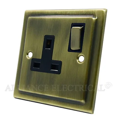 £11.95 • Buy Full Range Victorian Antique Brass Dark Bronze Light Switch Socket Outlet Dimmer