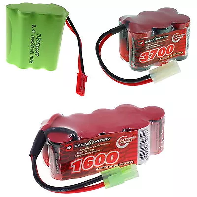 £14.75 • Buy 7.2v 8.4v 9.6v 10.8v VapexTech NiMH Flight RC Battery Pack With Custom Connector